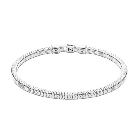 Bracciale catena a coda di volpe in Argento Uomo Zancan