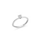 Anello solitario diamante 3pt riflessi griffe LID3222 Donna Miluna