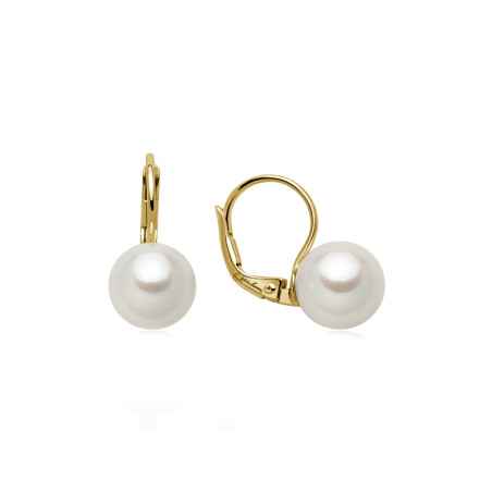Orecchini oro giallo perle 8,5-9mm PER2397G Donna Miluna