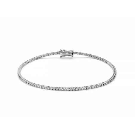 BRACCIALE TENNIS ORO DIAMANTI 80PT DONNA MILUNA I DIAMANTI