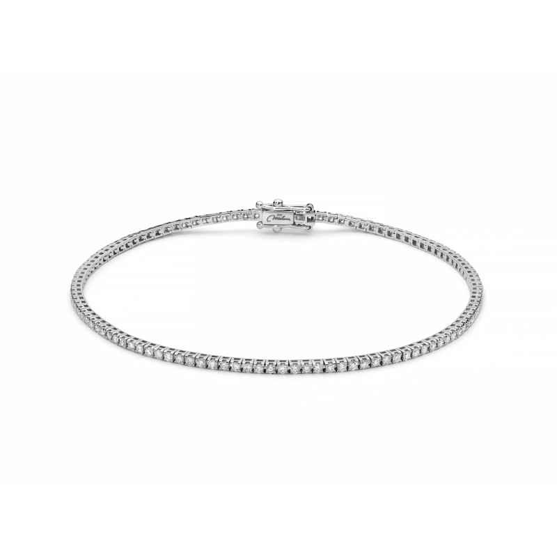 Bracciale TENNIS ORO DIAMANTI 120PT DONNA Miluna I Diamanti