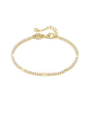 Bracciale Tennis Dorato Petit Sparkle Donna Nomination