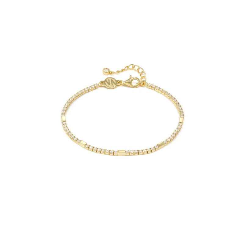 Bracciale Tennis Dorato Petit Sparkle Donna Nomination Bracciale Tennis Dorato Petit Sparkle Donna Nomination