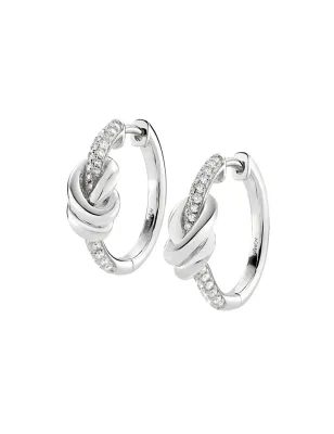 Orecchini Nodo d'Amore in Ottone con Zirconi Donna Amen - category_name - XDMG De Marchi Gianotti
