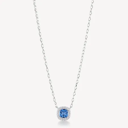 Girocollo Zircone Centrale Blu e Bianchi Donna Brosway - category_name - XDMG De Marchi Gianotti