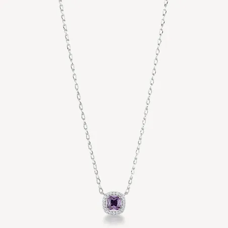 Girocollo Fancy Zircone centrale Viola Donna Brosway