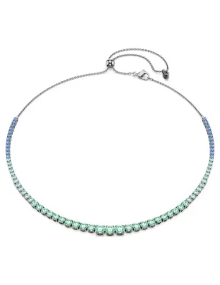 Collana Matrix, Sfumatura di Tagli, Multicolore Donna Swarovski