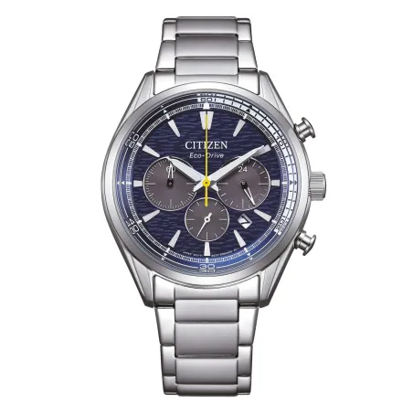 Orologio Sport Crono blu texturizzato CA4700-50L Uomo Citizen
