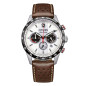 Orologio OF Racing Crono bianco pelle CA4714-04A Uomo Citizen Orologio OF Racing Crono bianco pelle CA4714-04A Uomo Citizen