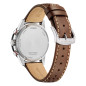 Orologio OF Racing Crono bianco pelle CA4714-04A Uomo Citizen Orologio OF Racing Crono bianco pelle CA4714-04A Uomo Citizen