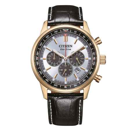 Orologio OF Aviator Crono silver rosé CA4723-03A Uomo Citizen