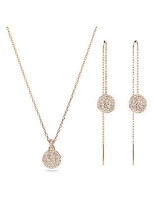 SET METEORA ROSE DONNA SWAROVSKI 