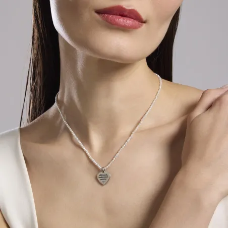 Girocollo Senorita con Perle di Conchiglia Donna Kidult