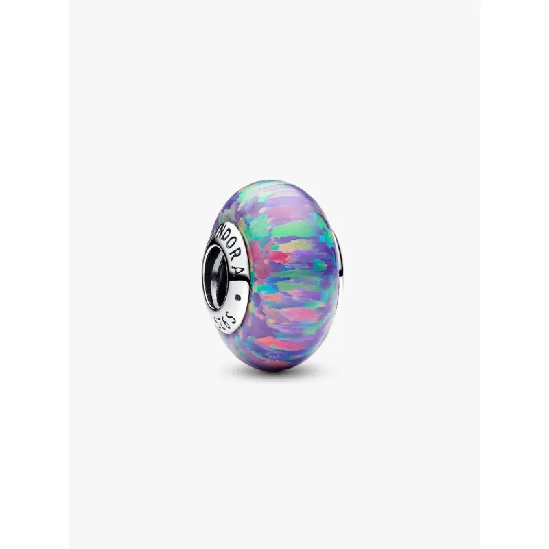 Charm Opale Glitter Viola Donna Pandora