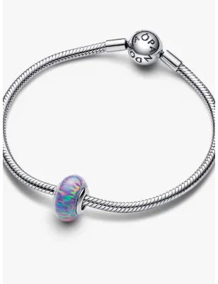 Charm Opale Glitter Viola Donna Pandora
