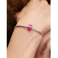 Charm Mini Vetro di Murano Rosa Donna Pandora