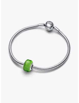 Charm Mini Vetro di Murano Verde Donna Pandora