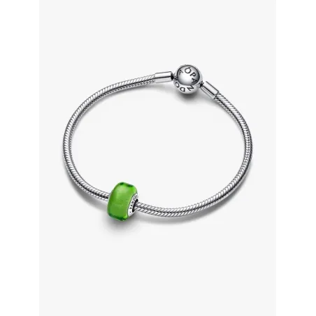 Charm Mini Vetro di Murano Verde Donna Pandora