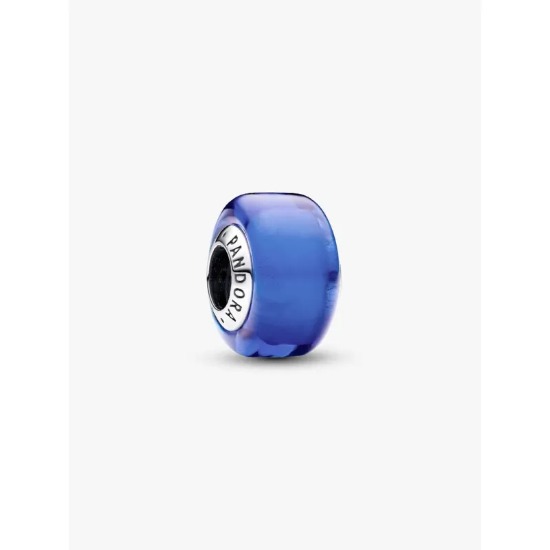 Charm Mini Vetro di Murano Blu Donna Pandora