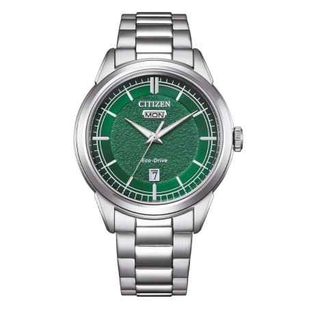 Orologio Marine verde day-date 40mm AW0151-85X Uomo Citizen