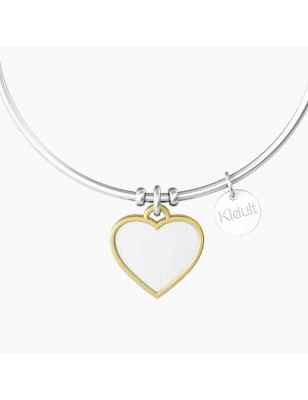 BRACCIALE RIGIDO CUORE IN MY LIFE DONNA KIDULT 