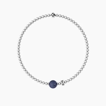 Bracciale Elastico con Sodalite Blu One In A Million Uomo Kidult