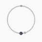 Bracciale Elastico con Sodalite Blu One In A Million Uomo Kidult Bracciale Elastico con Sodalite Blu One In A Million Uomo Kidult