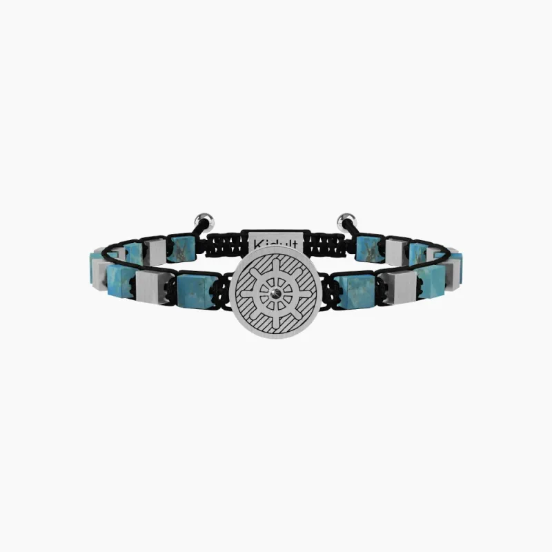 Bracciale Timone Guida con Cordino Uomo Kidult Bracciale Timone Guida con Cordino Uomo Kidult