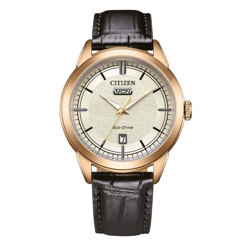 Orologio Classic day-date oro pelle AW0153-04A Uomo Citizen Orologio Classic day-date oro pelle AW0153-04A Uomo Citizen