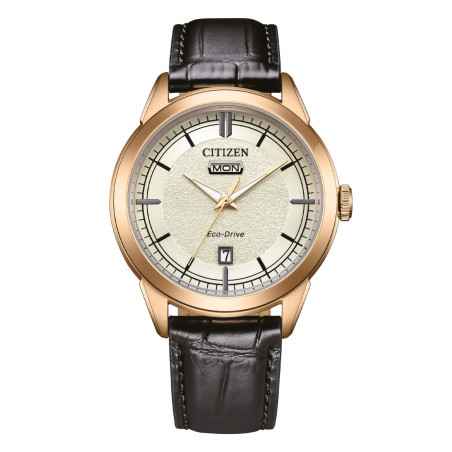 Orologio Classic day-date oro pelle AW0153-04A Uomo Citizen