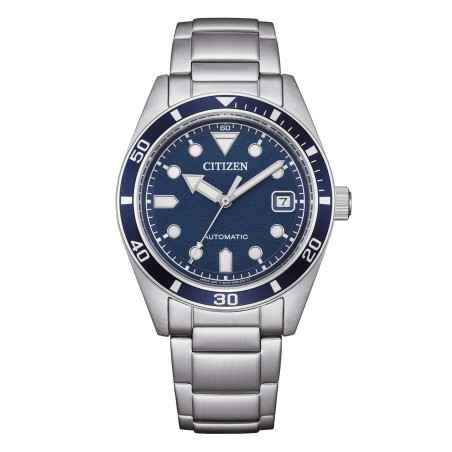 Orologio Marine automatico blu diver 38mm NJ0228-51L Uomo Citizen