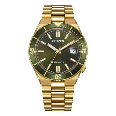 Orologio Tsuyosa Shore oro verde NJ0232-53X Uomo Citizen