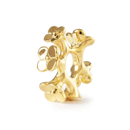 Bead Corona di Fiori Placcato Oro Donna Trollbeads