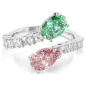 Anello Aperto Ariana Grande, Multicolore, mis.55 Donna Swarovski
