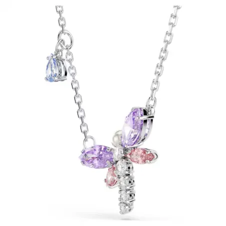 Collana Ariana Grande, Libellula Multicolore Donna Swarovski