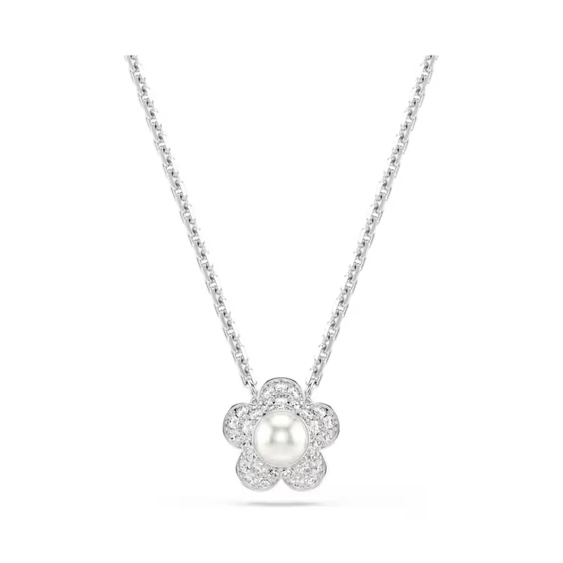 Collana Ariana Grande, Fiore Crystal Pearl Donna Swarovski