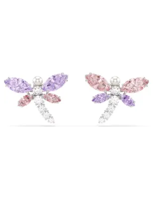 Orecchini a lobo Ariana Grande, Libellula Multicolore Donna Swarovski