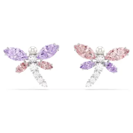 Orecchini a lobo Ariana Grande, Libellula Multicolore Donna Swarovski