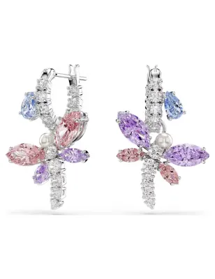 Orecchini Pendenti Ariana Grande, Libellula Multicolore Donna Swarovski