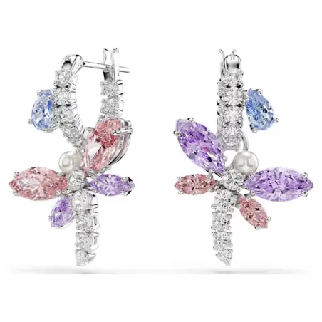 Orecchini Pendenti Ariana Grande, Libellula Multicolore Donna Swarovski