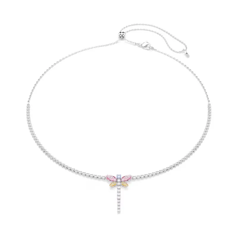 Collana a Y Ariana Grande, Libellula Multicolore Donna Swarovski