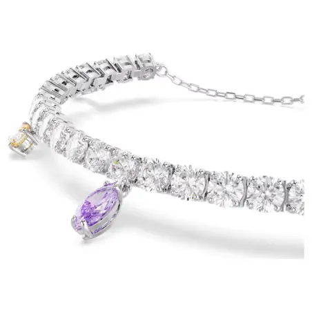Bracciale Ariana Grande, Taglio Misto, Multicolore Donna Swarovski