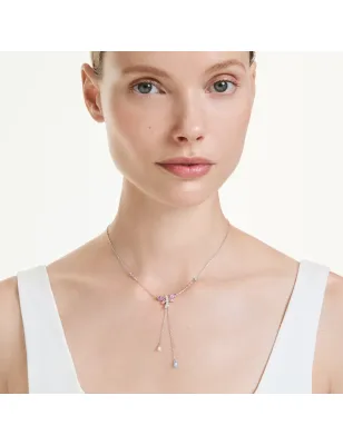 Collana a Y Ariana Grande, Libellula Multicolore Donna Swarovski