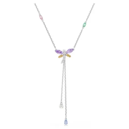 Collana a Y Ariana Grande, Libellula Multicolore Donna Swarovski