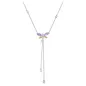 Collana a Y Ariana Grande, Libellula Multicolore Donna Swarovski