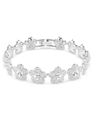 Bracciale Ariana Grande, Fiore Bianco Donna Swarovski