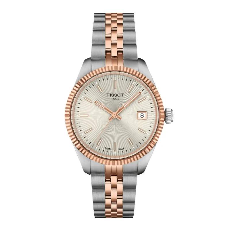 Orologio Ballade T1562102203101 guilloché PVD oro rosa Donna Tissot Orologio Ballade T1562102203101 guilloché PVD oro rosa Donna Tissot