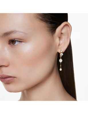 ORECCHINI PENDENTI IMBER TAGLIO TONDO SWAROVSKI