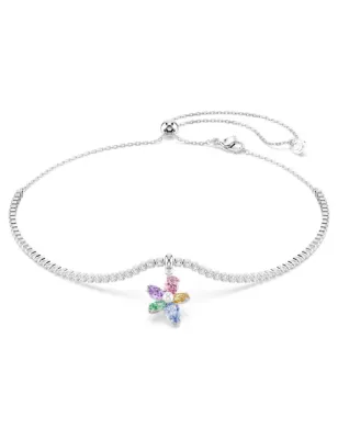 Girocollo Ariana Grande, Pendente Fiore Multicolor Swarovski