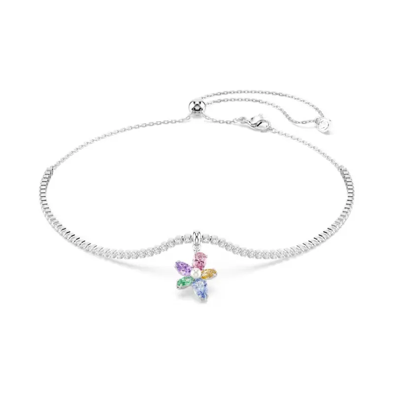 Girocollo Ariana Grande, Pendente Fiore Multicolor Swarovski